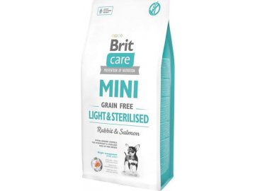 Brit Care Dog Mini Grain Free Light & Sterilised 7kg