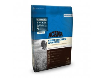 ACANA HERITAGE COBB CHICKEN & GREENS 2x17kg