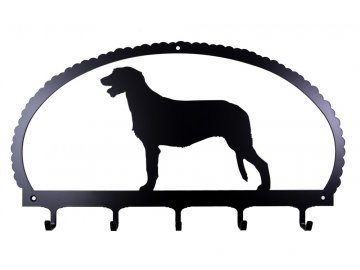 dog key rack irish wolfhound