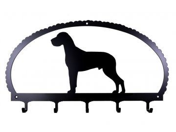 dog key rack great dane