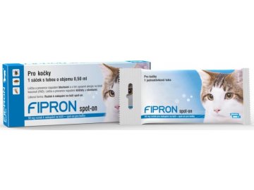 Fipron 50mg spot-on Cat a.u.v. sol 1x0,5 ml (pipety)