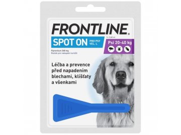 Frontline Spot-On Dog L sol 1x2,68ml MONO - fialový