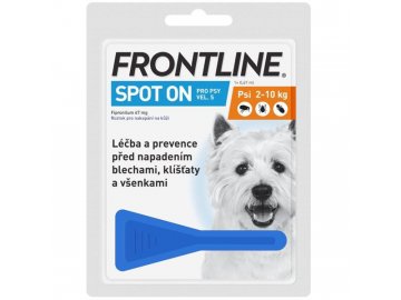 Frontline Spot-On Dog S sol 1x0,67ml MONO - žlutý