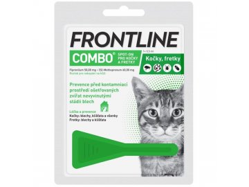 Frontline Combo spot-on cats a.u.v. sol 1 x 0,5 ml