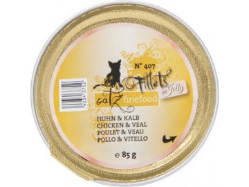 CF FIllets No.407 - kuřecí a telecí maso 85 g