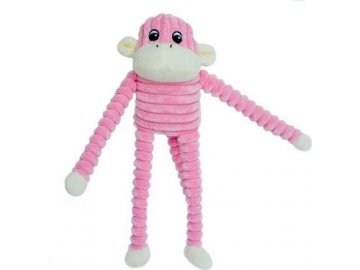 ZippyPaws Spencer - Opice růžová Small