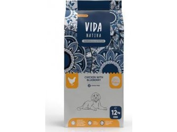 Kraftia VIDA NATIVA DOG Puppy M/L Chicken 12kg