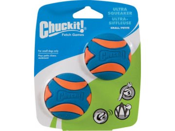 Míček Ultra Squeaker Ball Small 5 cm - 2 na kartě