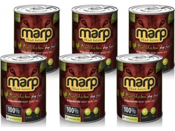 Marp Pure Chicken konzerva pro psy 6x400g