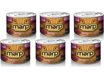 Marp Pure Turkey CAT Can Food multipack 6x200g