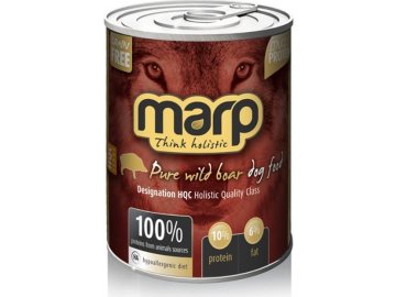 Marp Pure Wild Boar konzerva pro psy 400g