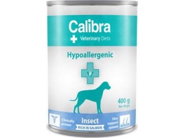 Calibra VD Dog  konz. Hypoallergen. Insect&Salmon 400g