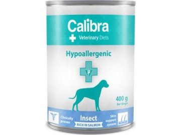 Calibra VD Dog  konz. Hypoallergen. Insect&Salmon 400g