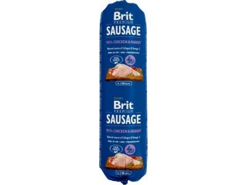 Brit salám Sausage Chicken & Rabbit  800 g