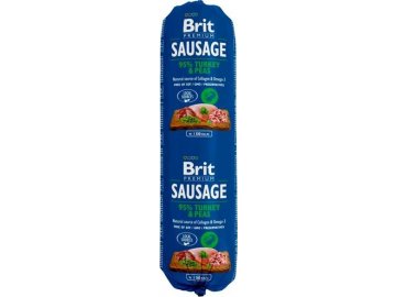 Brit salám Sausage Turkey & Pea 800 g