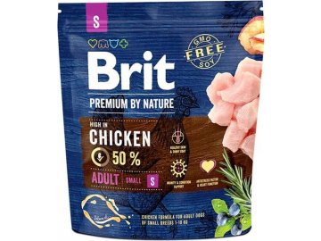 Brit Premium Dog by Nature Adult S 1kg