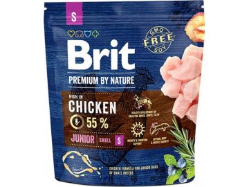 Brit Premium Dog by Nature Junior S 1kg