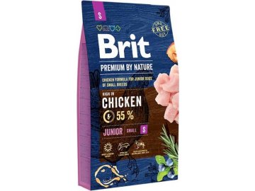 Brit Premium Dog by Nature Junior S 8kg