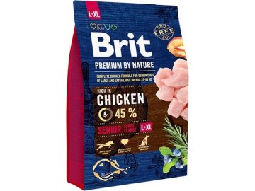 Brit Premium Dog by Nature Senior L+XL 3kg