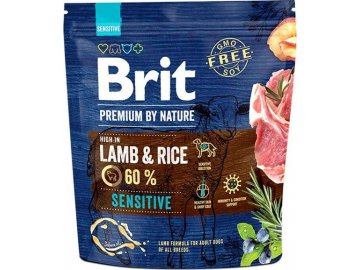 Brit Premium Dog by Nature Sensitive Lamb 1kg