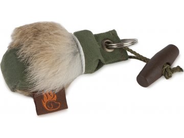 firedog klucenka minidummy khaki s kozusinou 36115