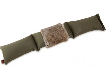 Firedog 3-dílný dummy 2,5 kg khaki s kožešinou