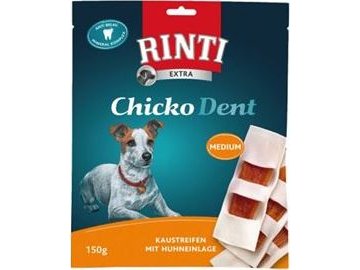 Rinti Dog pochoutka Chicko Dent Medium kuře 150g EXP 03/2024