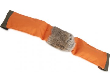 firedog 3 dielny dummy plnitelny oranzovy s kozusinou 36601