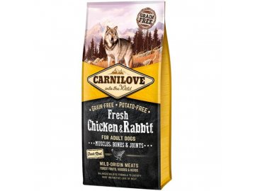 Carnilove Dog Fresh Chicken & Rabbit for Adult 12kg