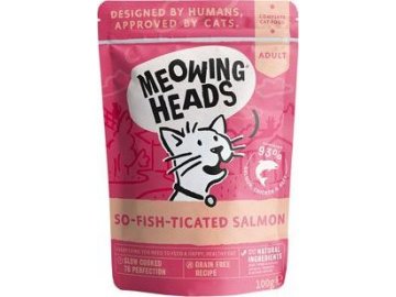 MEOWING HEADS So-fish-ticated Salmon 100g