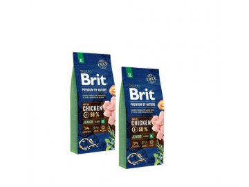 Brit Premium dog by Nature Junior XL 2x15kg