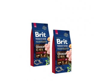 Brit Premium Dog by Nature Senior l+m 2x15kg