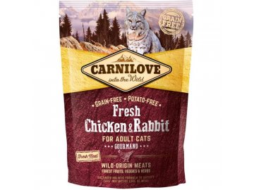 Carnilove Cat Fresh Chicken & Rabbit for Adult 400g