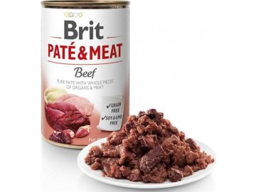 Brit Dog konz Paté & Meat Beef 400g