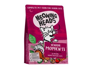 MEOWING HEADS Senior Moments NEW 450g