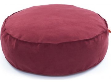 Kulatý pelíšek Aminela Full comfort 60/15cm červená