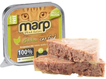 Marp Pure Chicken CAT Can Food 16x100g (15 + 1 ZDARMA)