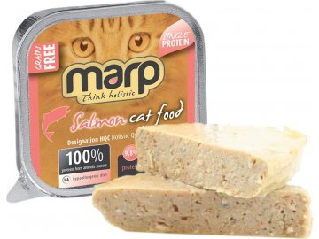 Marp Pure Salmon CAT Can Food 15x100g (14 + 1 ZDARMA)