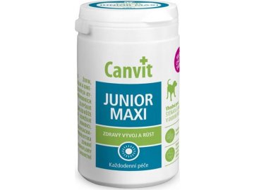 Canvit Junior MAXI ochucené pro psy 230g