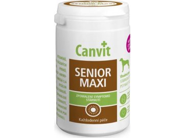 Canvit Senior MAXI ochucené pro psy 230g