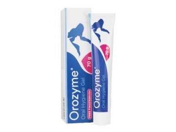 Orozyme zubní gel enzymatický pro psy a kočky 70g