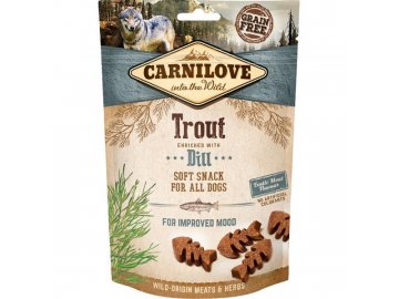 Carnilove Dog Semi Moist Snack Trout & Dill 200g