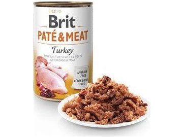 Brit Dog konz Paté & Meat Turkey 800g