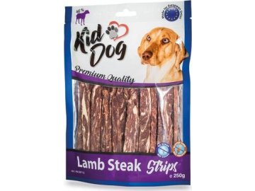 KIDDOG jehněčí steak v proužku 12/0,8 cm 250 g