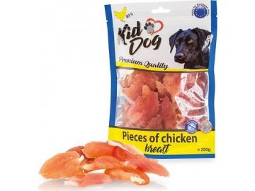 KIDDOG kousky kuřecích prsou 250 g