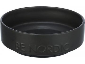 BE NORDIC keramická miska, černá 0,5l/16cm