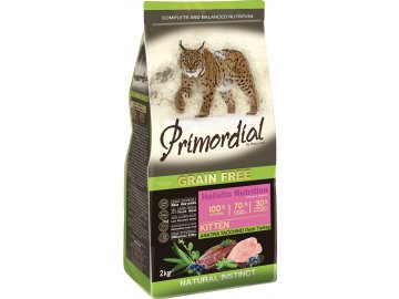 Primordial GF Cat Kitten Duck Turkey 2kg