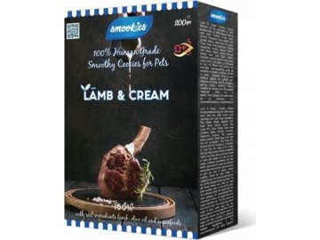 SMOOKIES Premium LAMB -  jehněčí sušenky 100% human grade, 200g