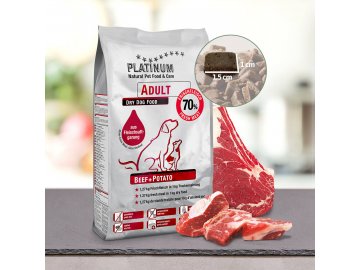 PLATINUM NATURAL BEEF & POTATOES - HOVĚZÍ S BRAMBOREM 5 KG