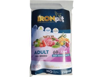 Vzorek IRONpet Dog Adult All Breed Lamb (Jehněčí) 70 g
